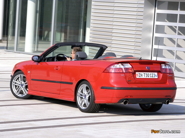 Hirsch Saab 9-3 Aero Convertible 2003–07 photos (640 x 480)