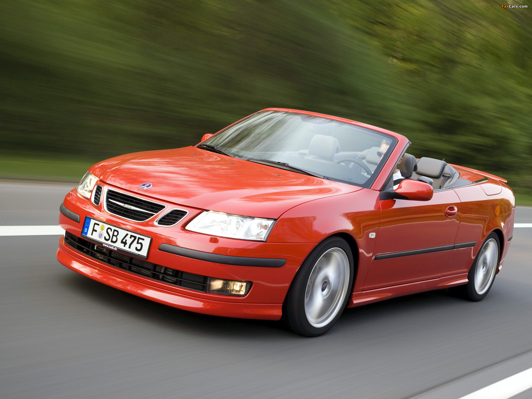 Hirsch Saab 9-3 Aero Convertible 2003–07 pictures (2048 x 1536)