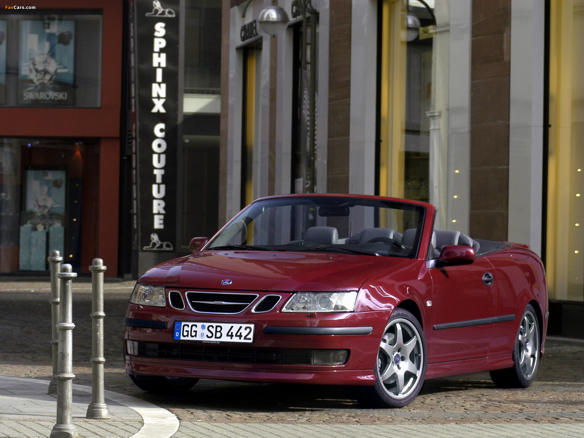 Saab 9-3 Convertible Aero Performance by Hirsch 2003–07 wallpapers (1920 x 1440)