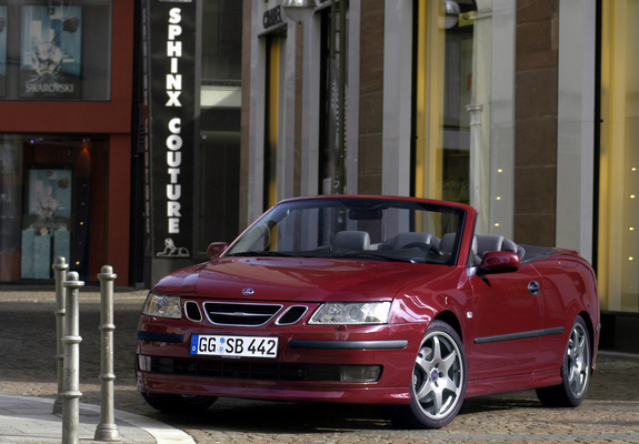 Saab 9-3 Convertible Aero Performance by Hirsch 2003–07 wallpapers