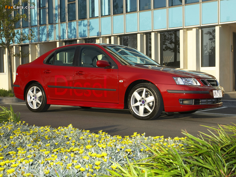 Saab 9-3 1.9TiD Sport Sedan 2004–07 wallpapers (800 x 600)