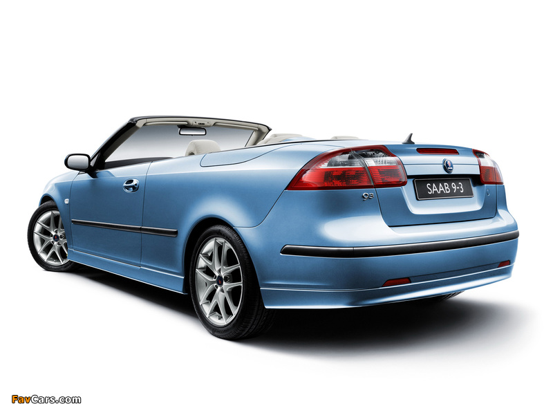 Saab 9-3 Cabrio 20th Anniversary 2006 photos (800 x 600)