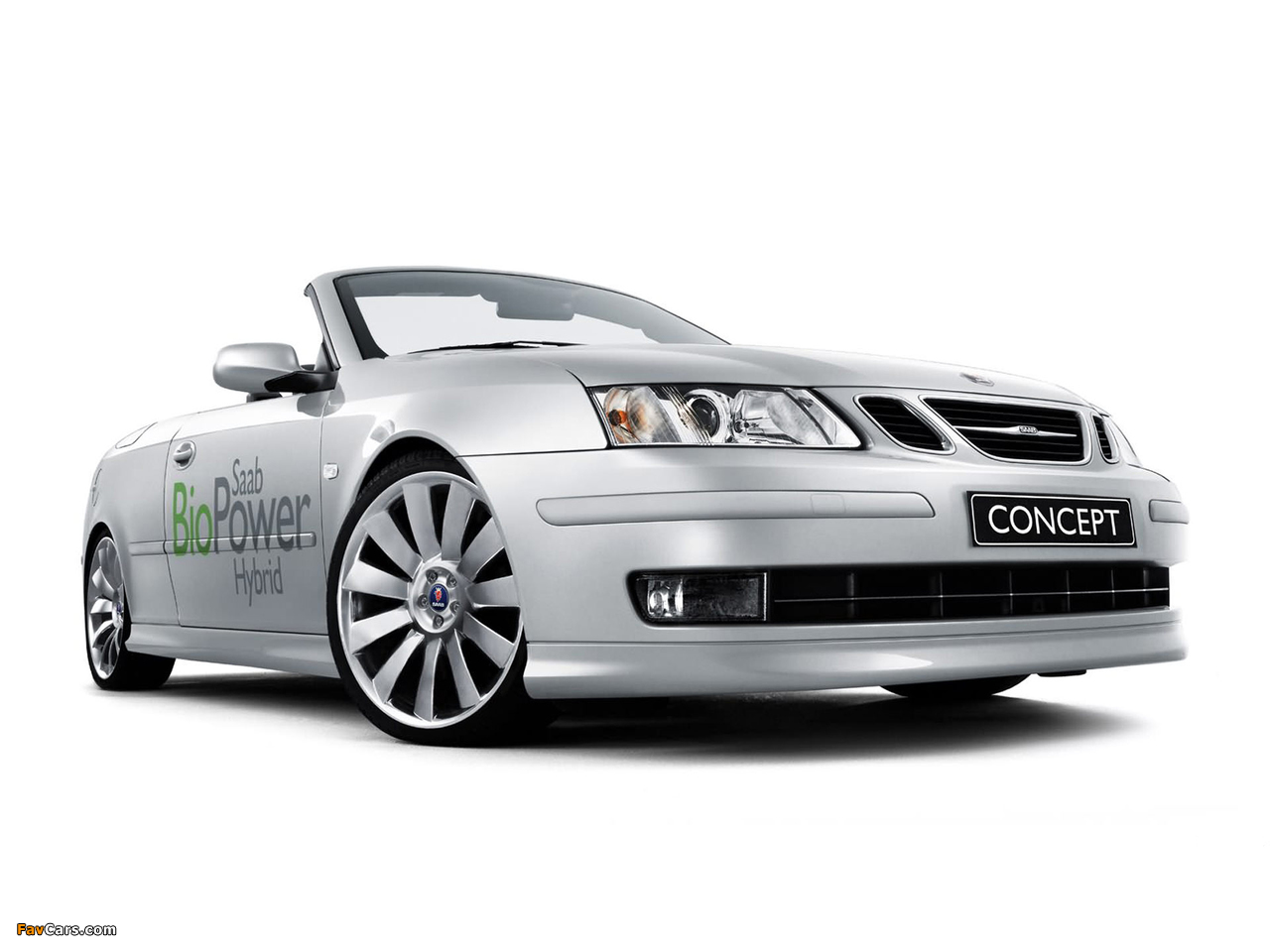 Saab 9-3 Convertible BioPower Hybrid Concept 2006 pictures (1280 x 960)