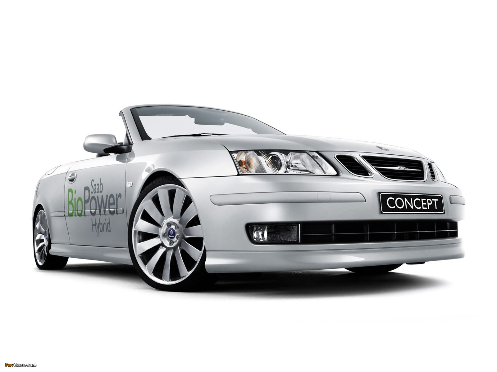 Saab 9-3 Convertible BioPower Hybrid Concept 2006 pictures (1600 x 1200)