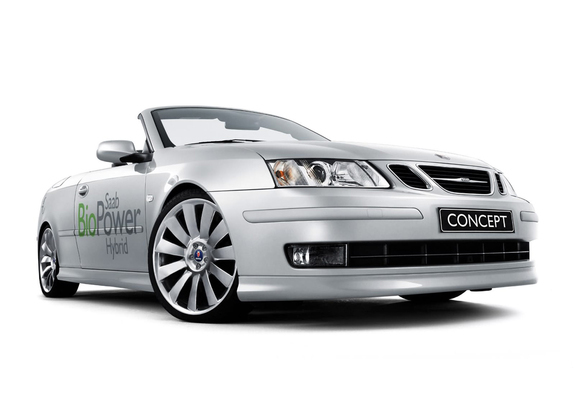 Saab 9-3 Convertible BioPower Hybrid Concept 2006 pictures