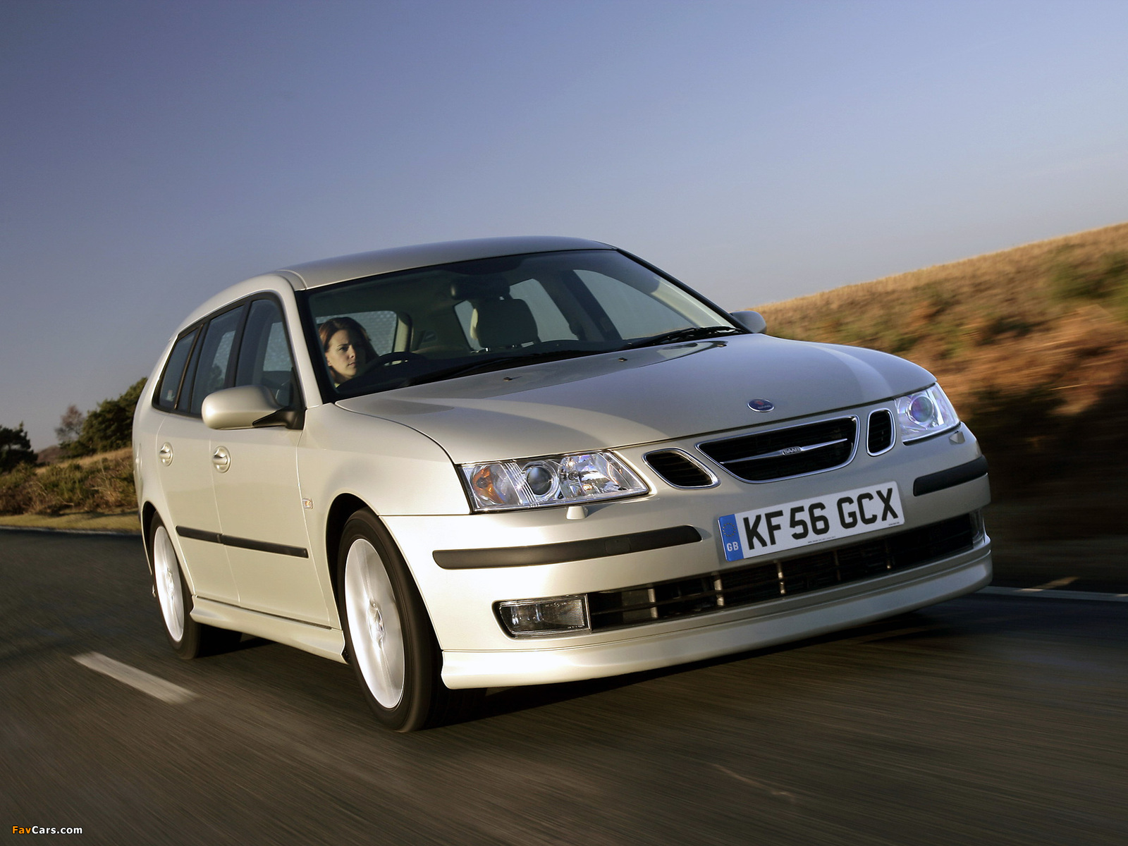 Saab 9-3 Aero SportCombi UK-spec 2006–07 pictures (1600 x 1200)