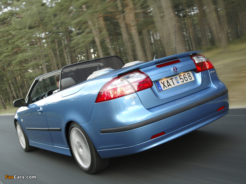 Saab 9-3 Cabrio 20th Anniversary 2006 pictures (800 x 600)