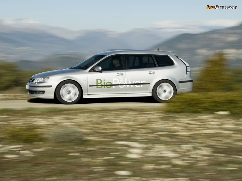 Saab 9-3 BioPower SportCombi 2006–07 pictures (800 x 600)