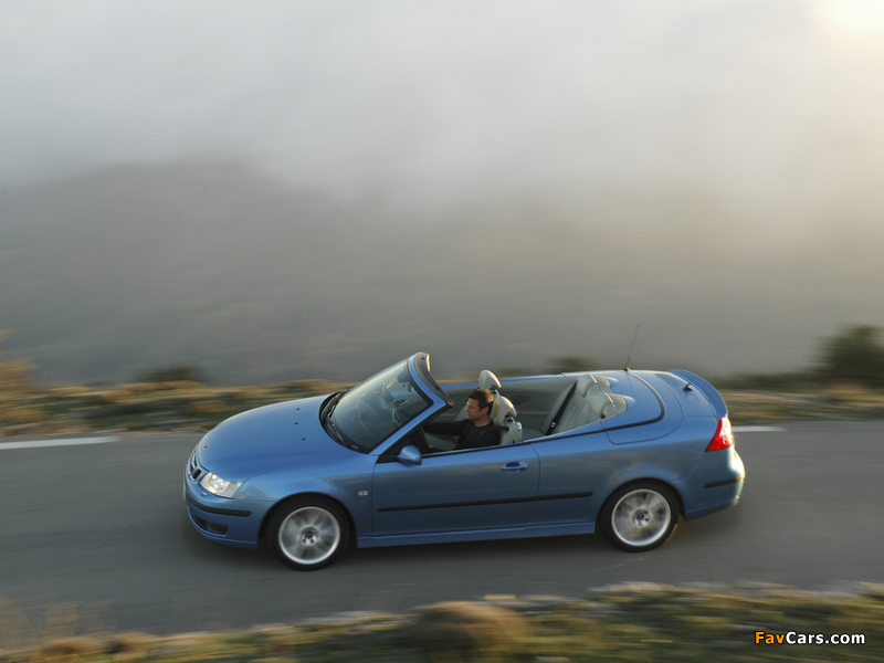 Saab 9-3 Cabrio 20th Anniversary 2006 wallpapers (800 x 600)