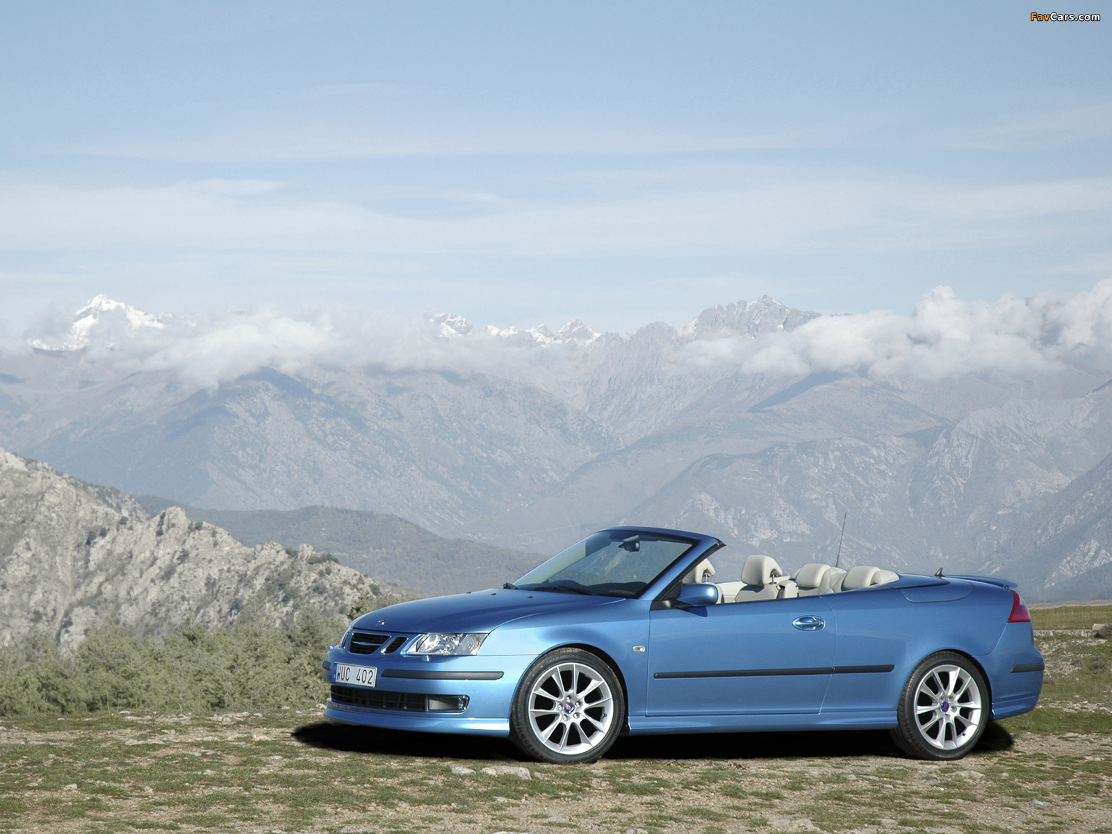 Saab 9-3 Cabrio 20th Anniversary 2006 wallpapers (1600 x 1200)