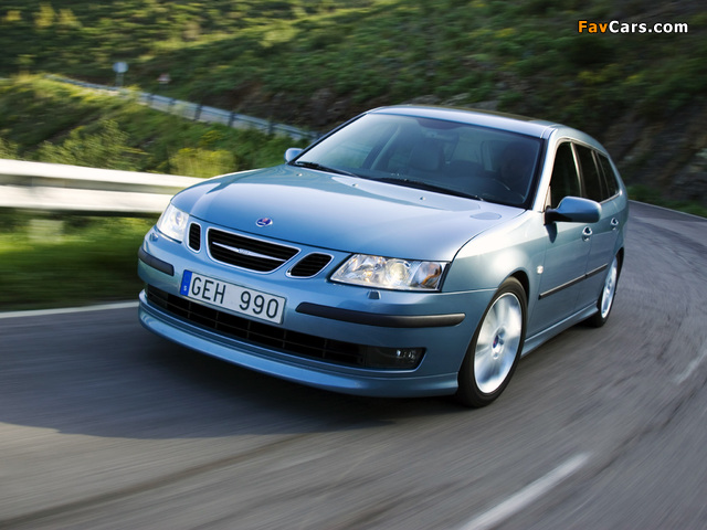 Saab 9-3 SportCombi Anniversary Edition 2007 images (640 x 480)