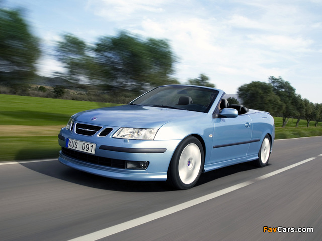 Saab 9-3 Convertible Anniversary Edition 2007 wallpapers (640 x 480)