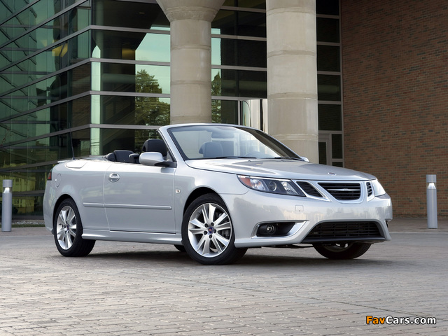 Saab 9-3 Aero Convertible US-spec 2008–11 images (640 x 480)