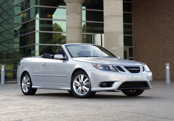 Saab 9-3 Aero Convertible US-spec 2008–11 images