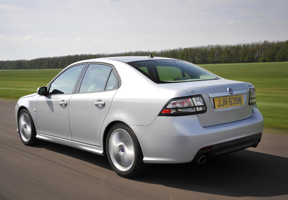 Saab 9-3 Aero Sport Sedan UK-spec 2008–11 images