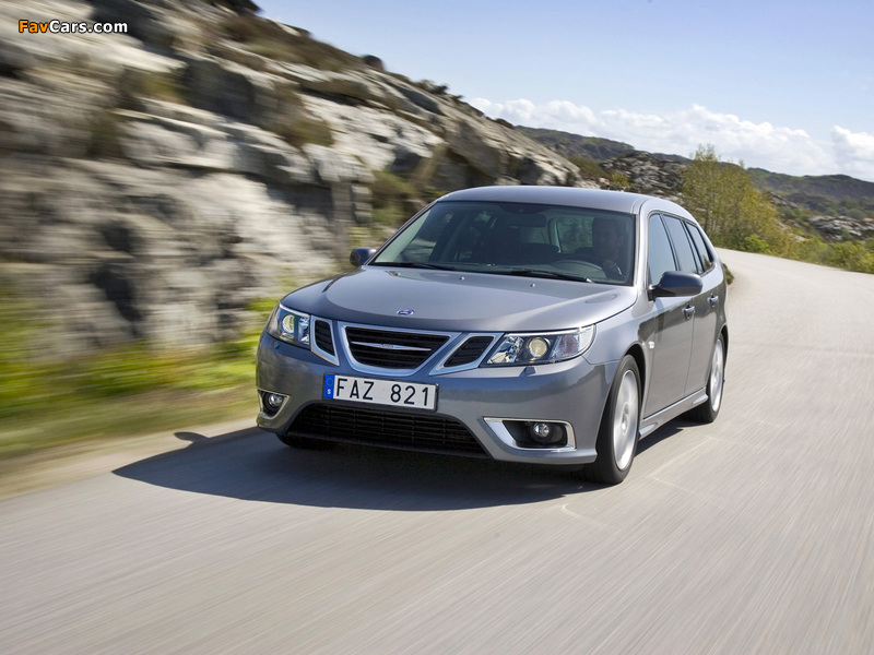 Saab 9-3 SportCombi 2008–11 images (800 x 600)