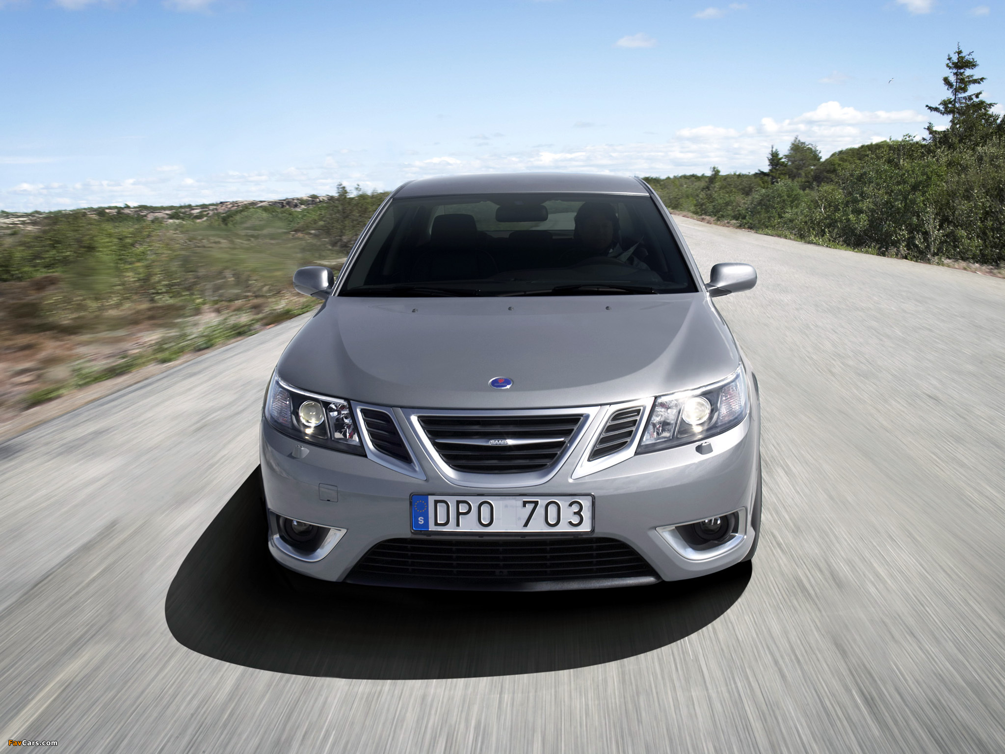 Saab 9-3 Aero Sport Sedan 2008–11 images (2048 x 1536)