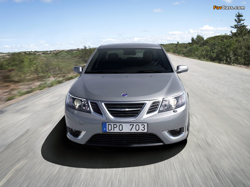 Saab 9-3 Aero Sport Sedan 2008–11 images (800 x 600)