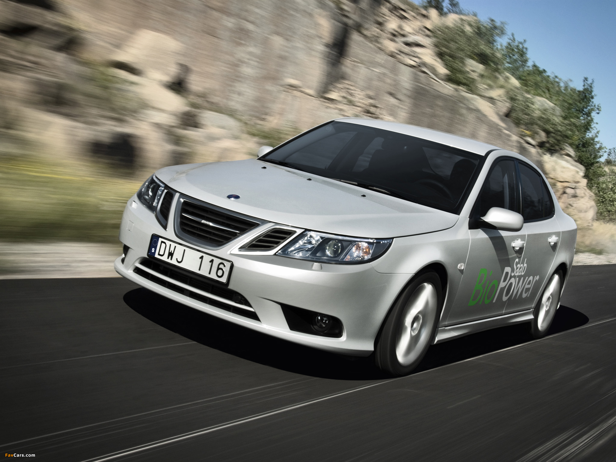 Saab 9-3 BioPower Sport Sedan 2008–11 images (2048 x 1536)