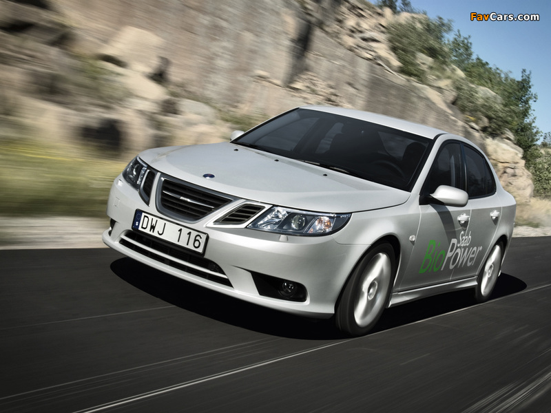 Saab 9-3 BioPower Sport Sedan 2008–11 images (800 x 600)