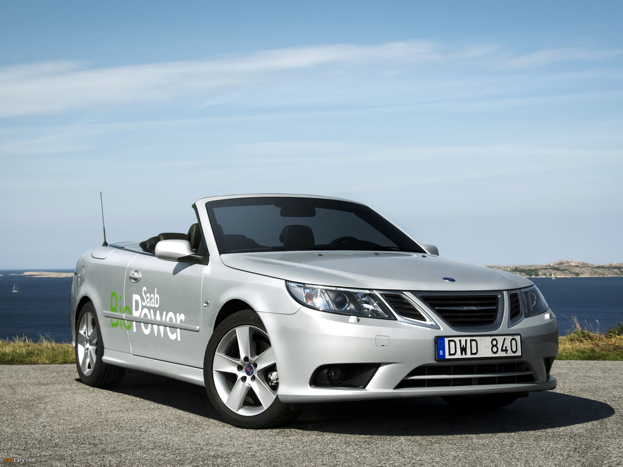 Saab 9-3 BioPower Convertible 2008–11 images (2048 x 1536)