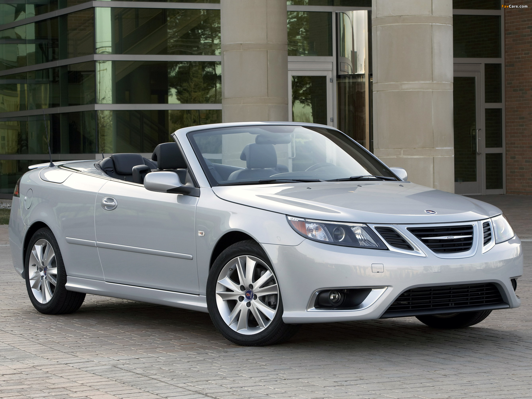 Saab 9-3 Aero Convertible US-spec 2008–11 photos (2048 x 1536)