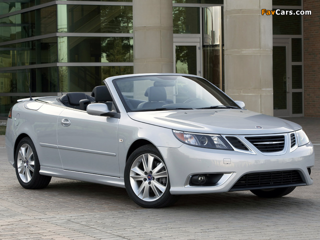 Saab 9-3 Aero Convertible US-spec 2008–11 photos (640 x 480)