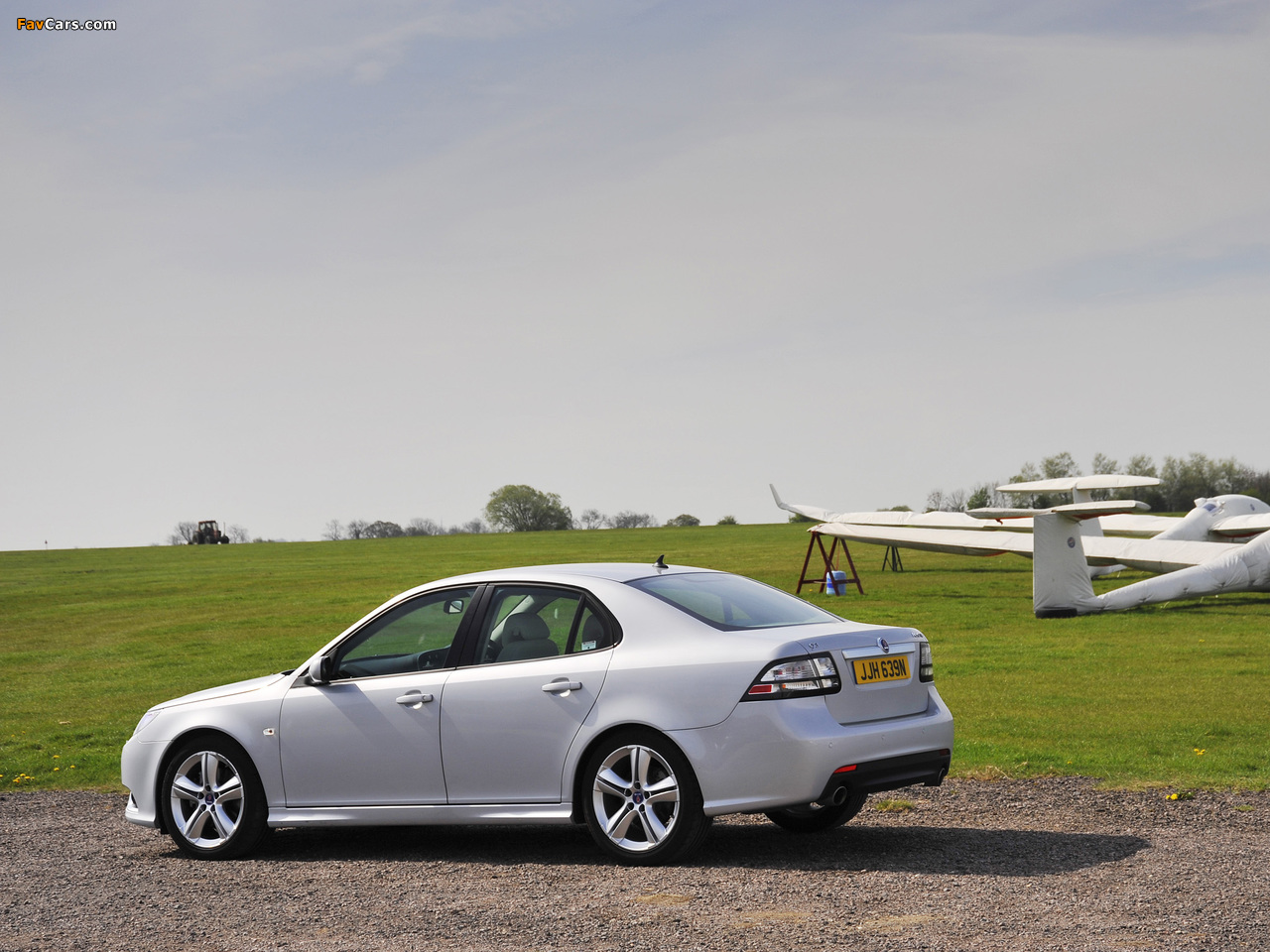 Saab 9-3 Aero Sport Sedan UK-spec 2008–11 photos (1280 x 960)