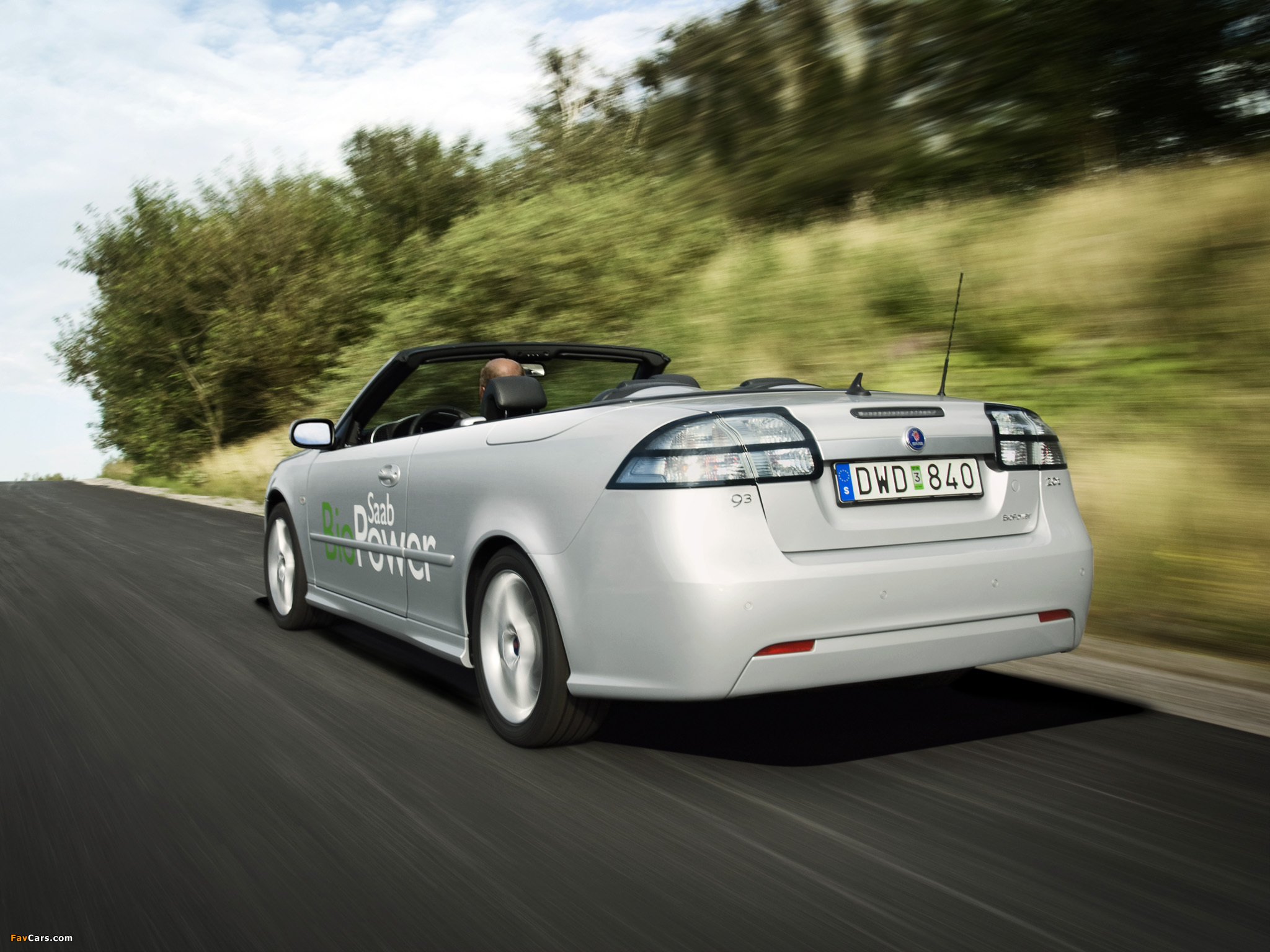 Saab 9-3 BioPower Convertible 2008–11 photos (2048 x 1536)