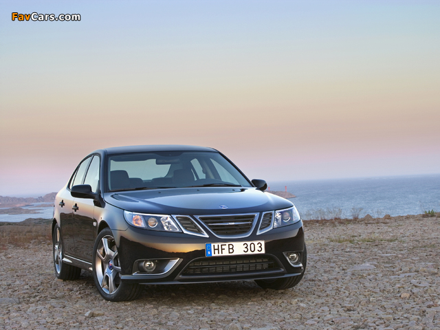 Saab 9-3 Turbo X Sport Sedan 2008 pictures (640 x 480)