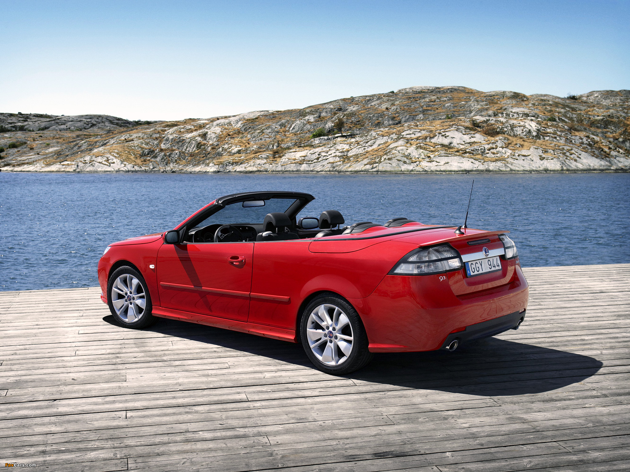 Saab 9-3 Aero Convertible 2008–11 pictures (2048 x 1536)