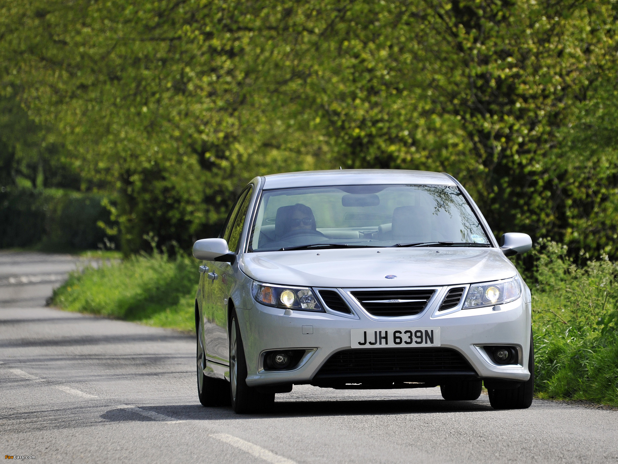 Saab 9-3 Aero Sport Sedan UK-spec 2008–11 pictures (2048 x 1536)