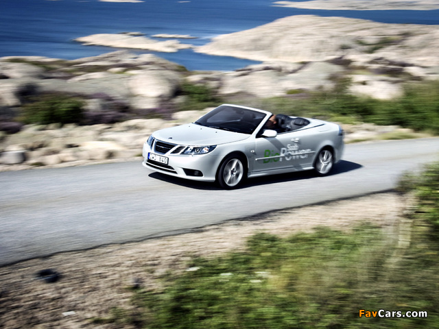 Saab 9-3 BioPower Convertible 2008–11 pictures (640 x 480)