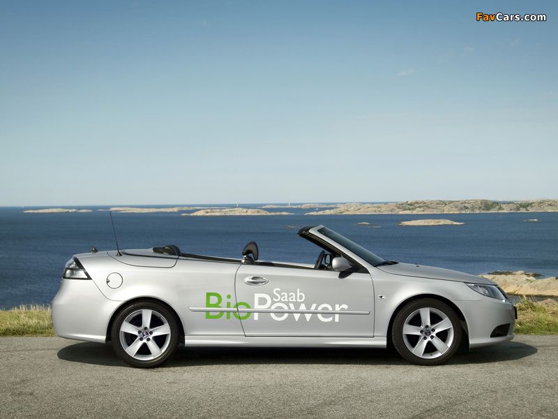 Saab 9-3 BioPower Convertible 2008–11 pictures (800 x 600)
