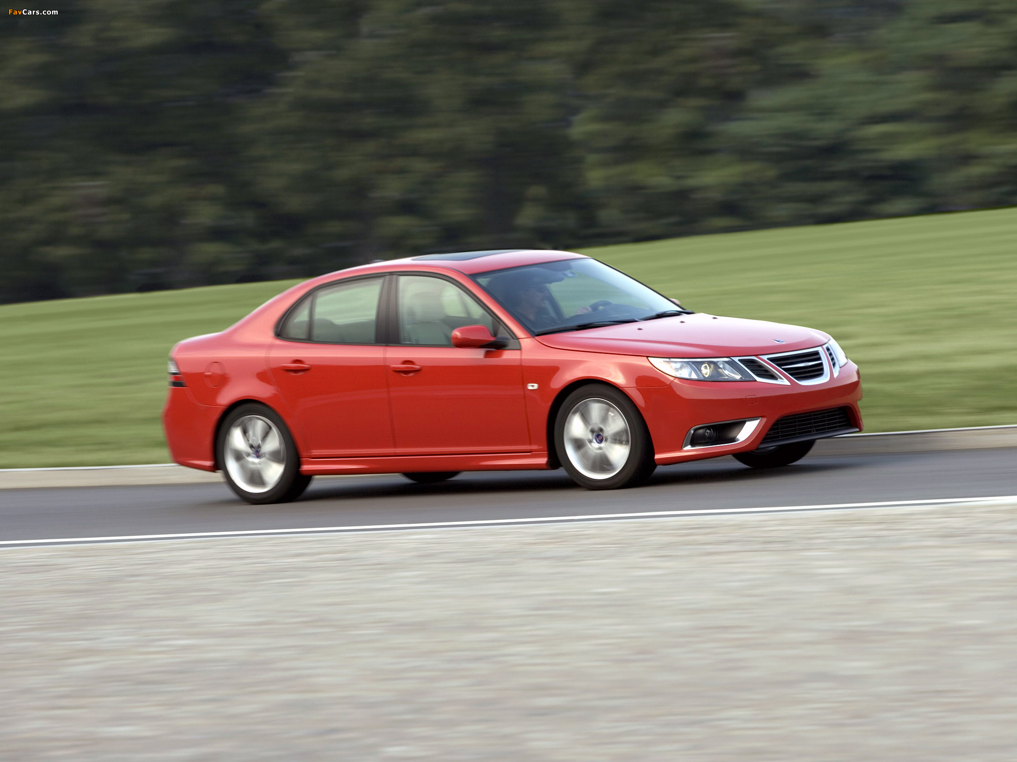 Saab 9-3 Sport Sedan US-spec 2008–11 pictures (2048 x 1536)