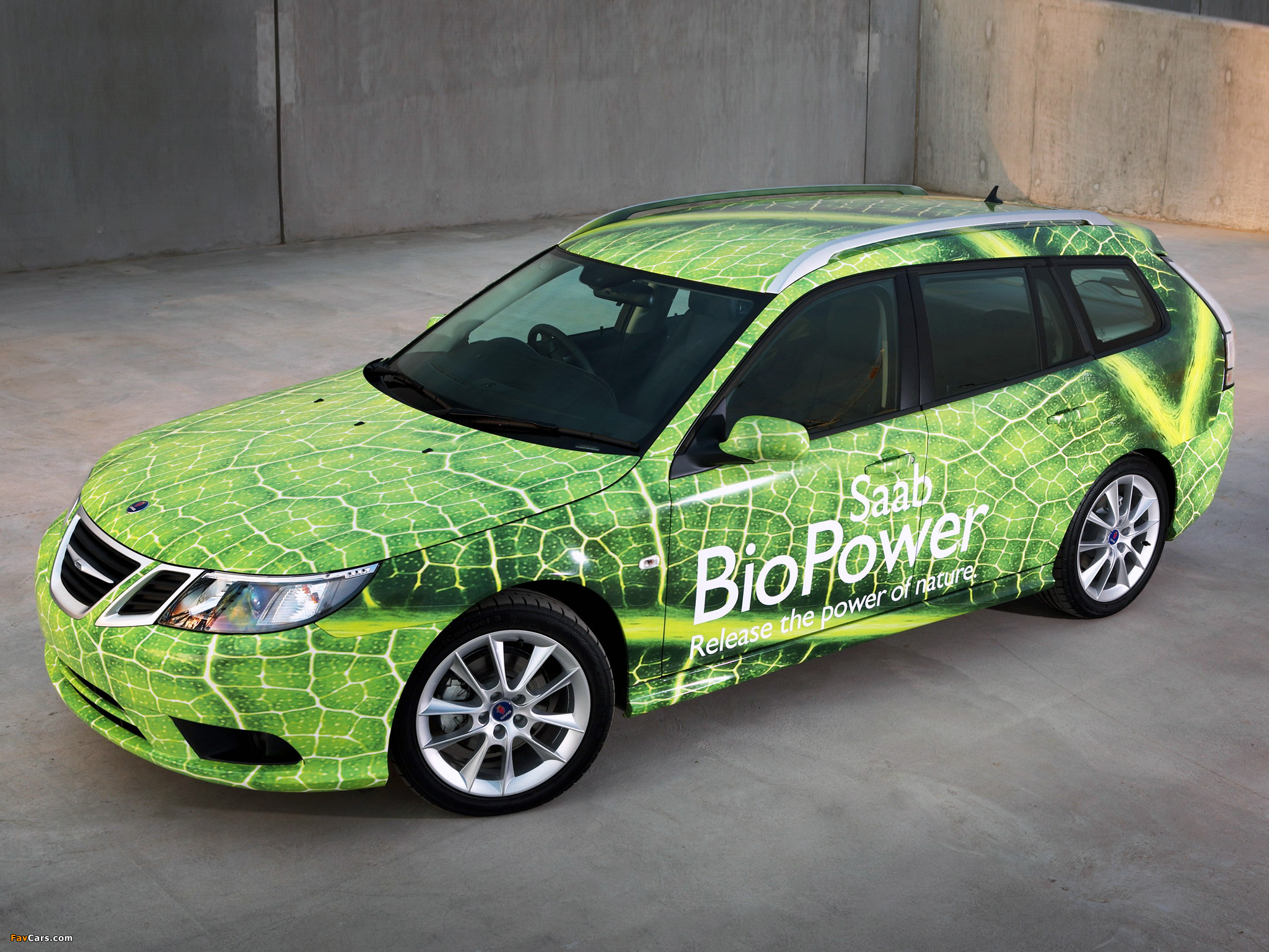 Saab 9-3 BioPower SportCombi 2008–11 pictures (2048 x 1536)