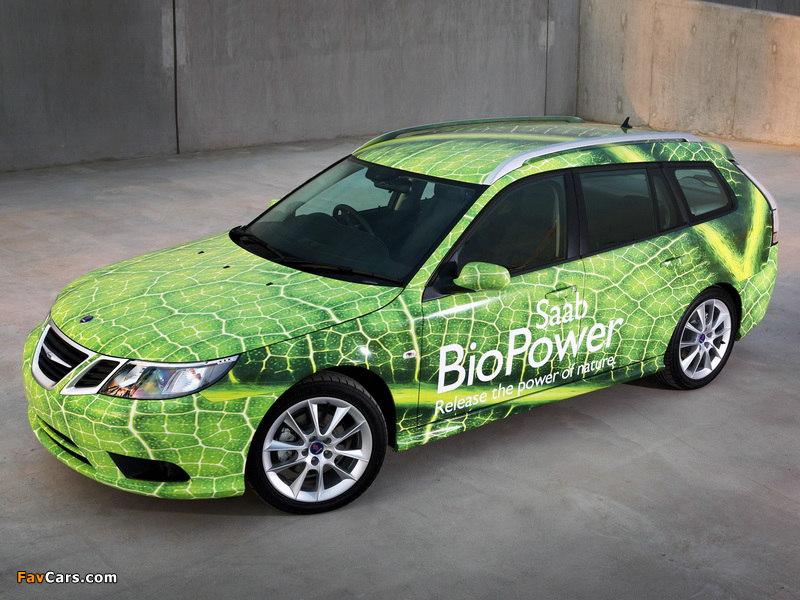 Saab 9-3 BioPower SportCombi 2008–11 pictures (800 x 600)