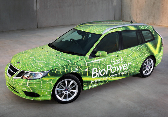 Saab 9-3 BioPower SportCombi 2008–11 pictures