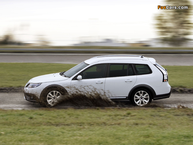 Saab 9-3X 2009–11 pictures (640 x 480)