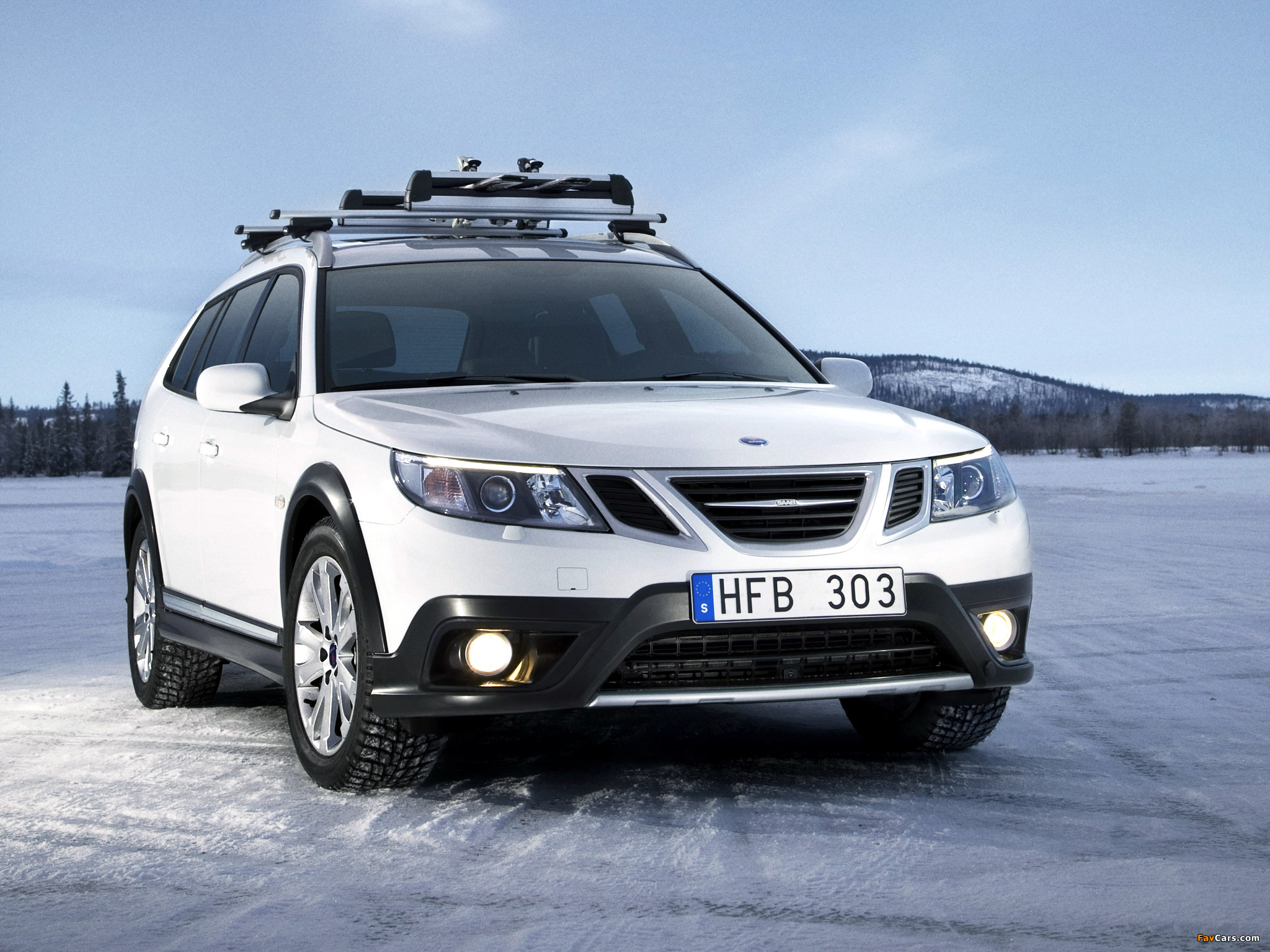 Saab 9-3X 2009–11 wallpapers (2048 x 1536)