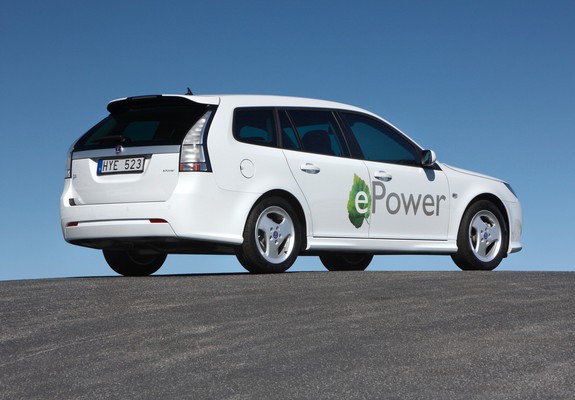 Saab 9-3 ePower Concept 2010 images