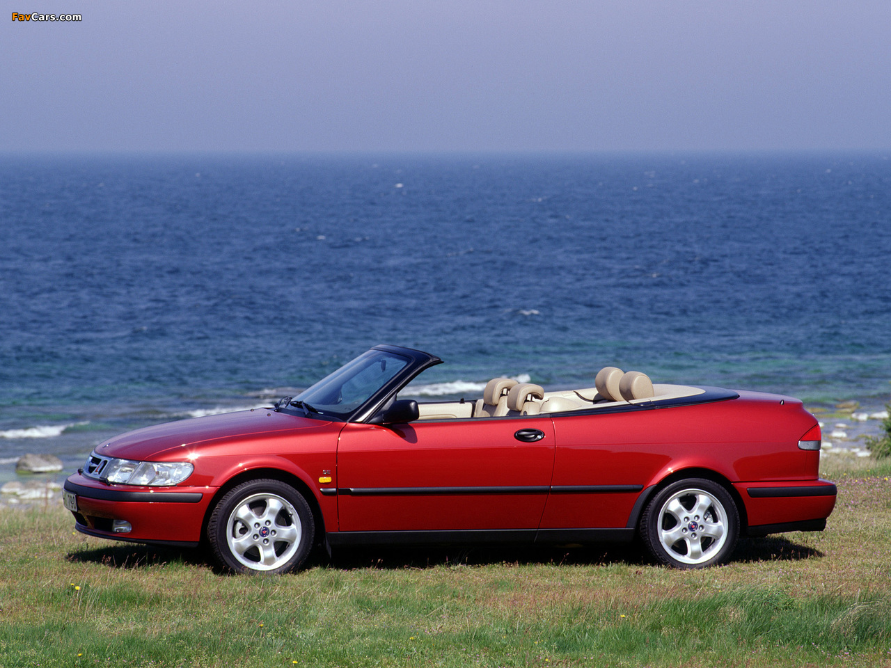 Saab 9-3 Convertible 1998–2003 wallpapers (1280 x 960)