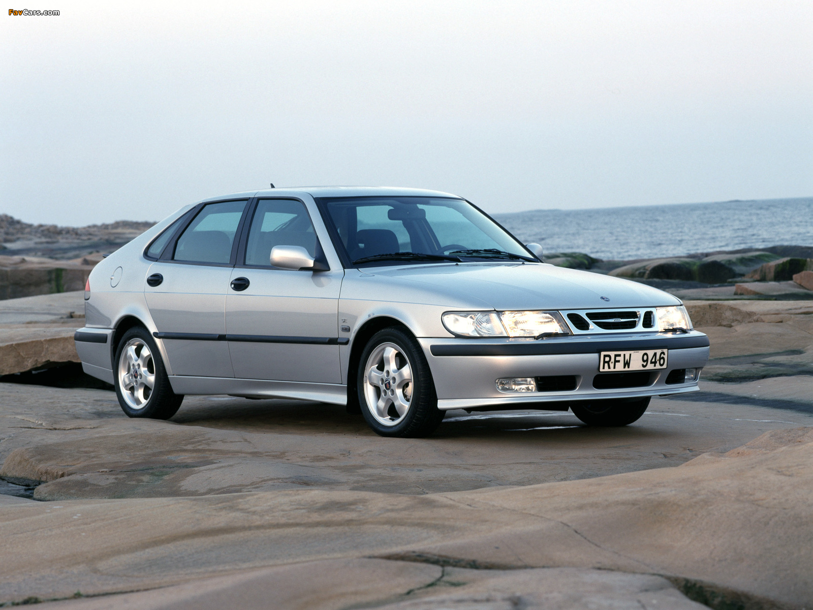 Saab 9-3 1998–2002 wallpapers (1600 x 1200)