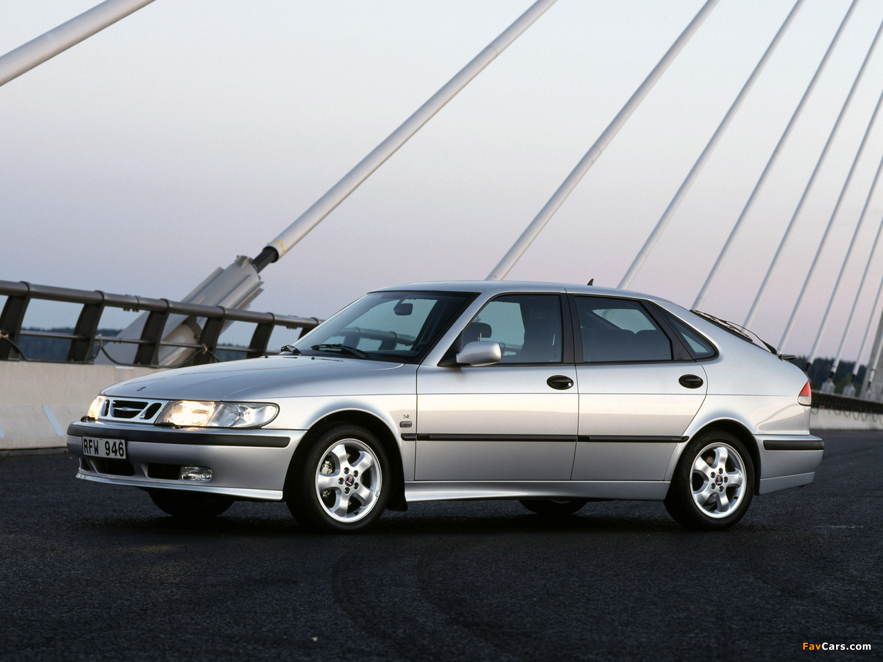 Saab 9-3 1998–2002 wallpapers (1280 x 960)