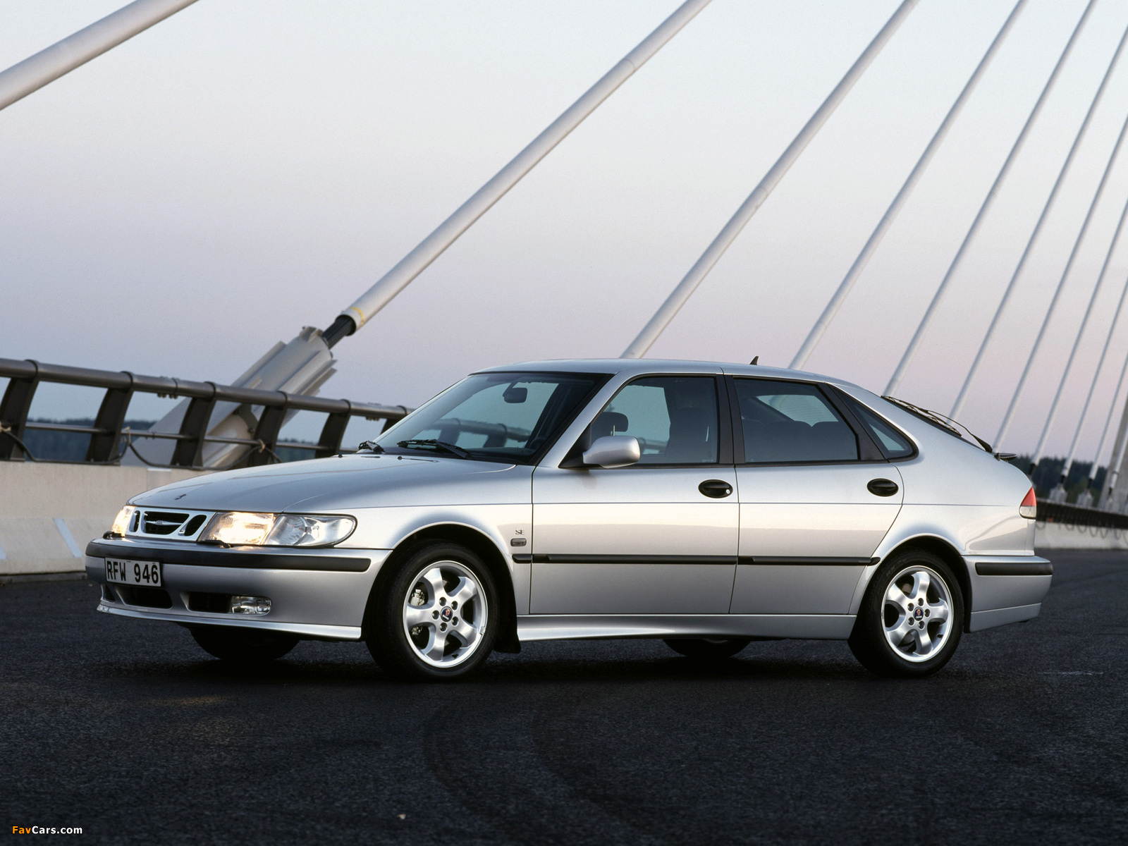 Saab 9-3 1998–2002 wallpapers (1600 x 1200)
