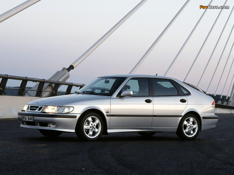 Saab 9-3 1998–2002 wallpapers (800 x 600)