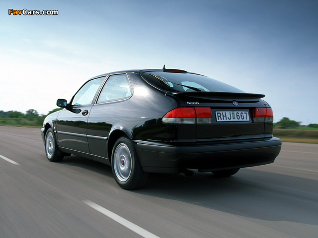 Saab 9-3 Coupe 1998–2002 wallpapers (640 x 480)