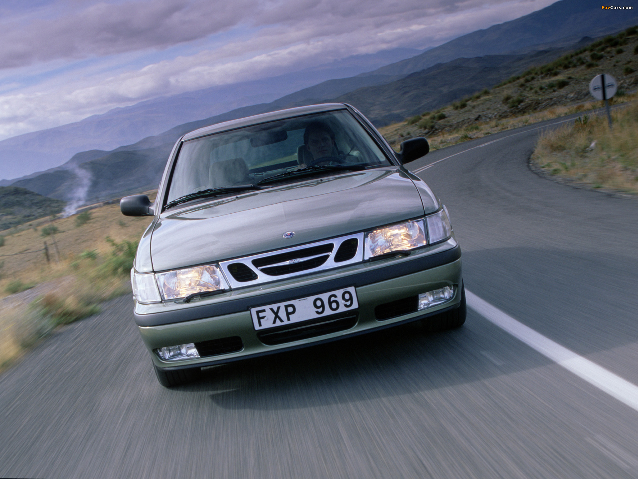 Saab 9-3 Coupe 1998–2002 wallpapers (2048 x 1536)