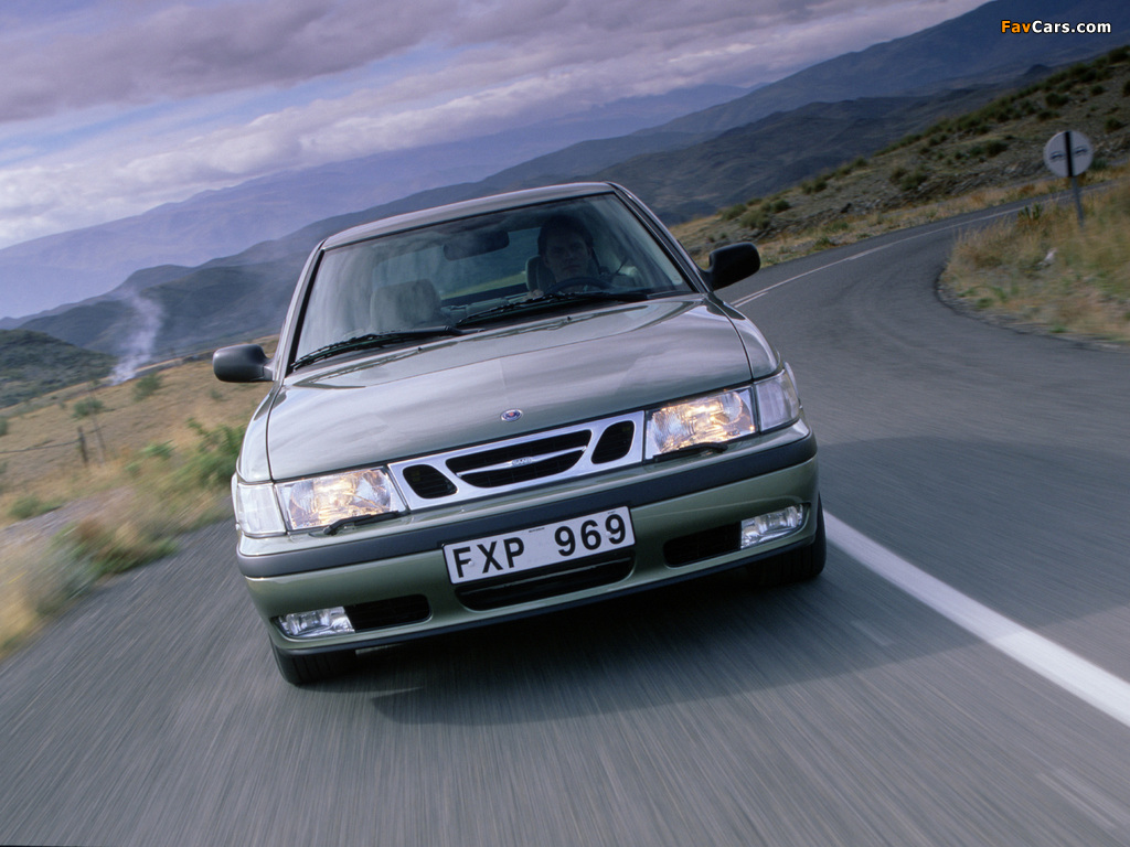 Saab 9-3 Coupe 1998–2002 wallpapers (1024 x 768)