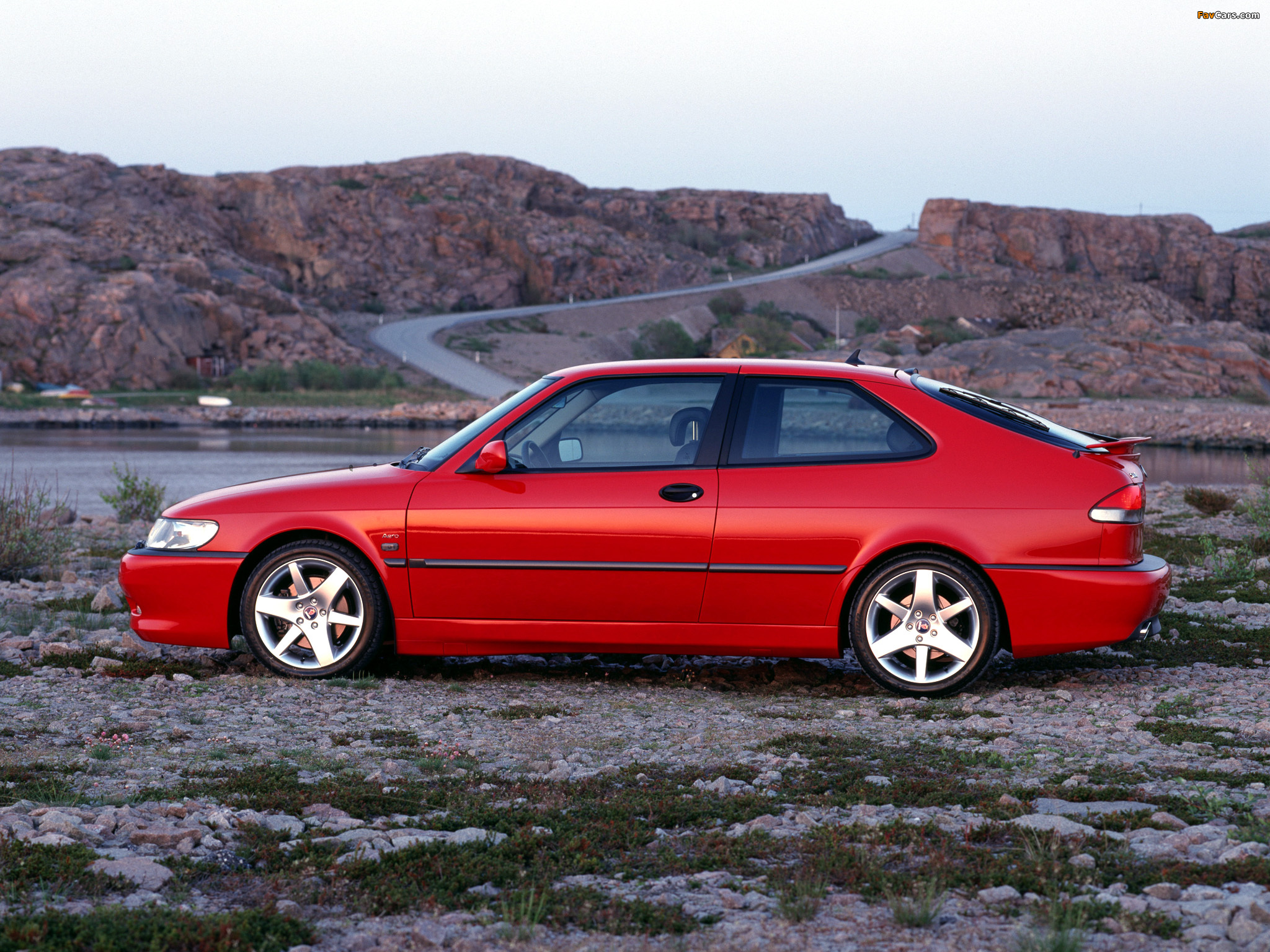 Saab 9-3 Aero Coupe 1999–2002 wallpapers (2048 x 1536)